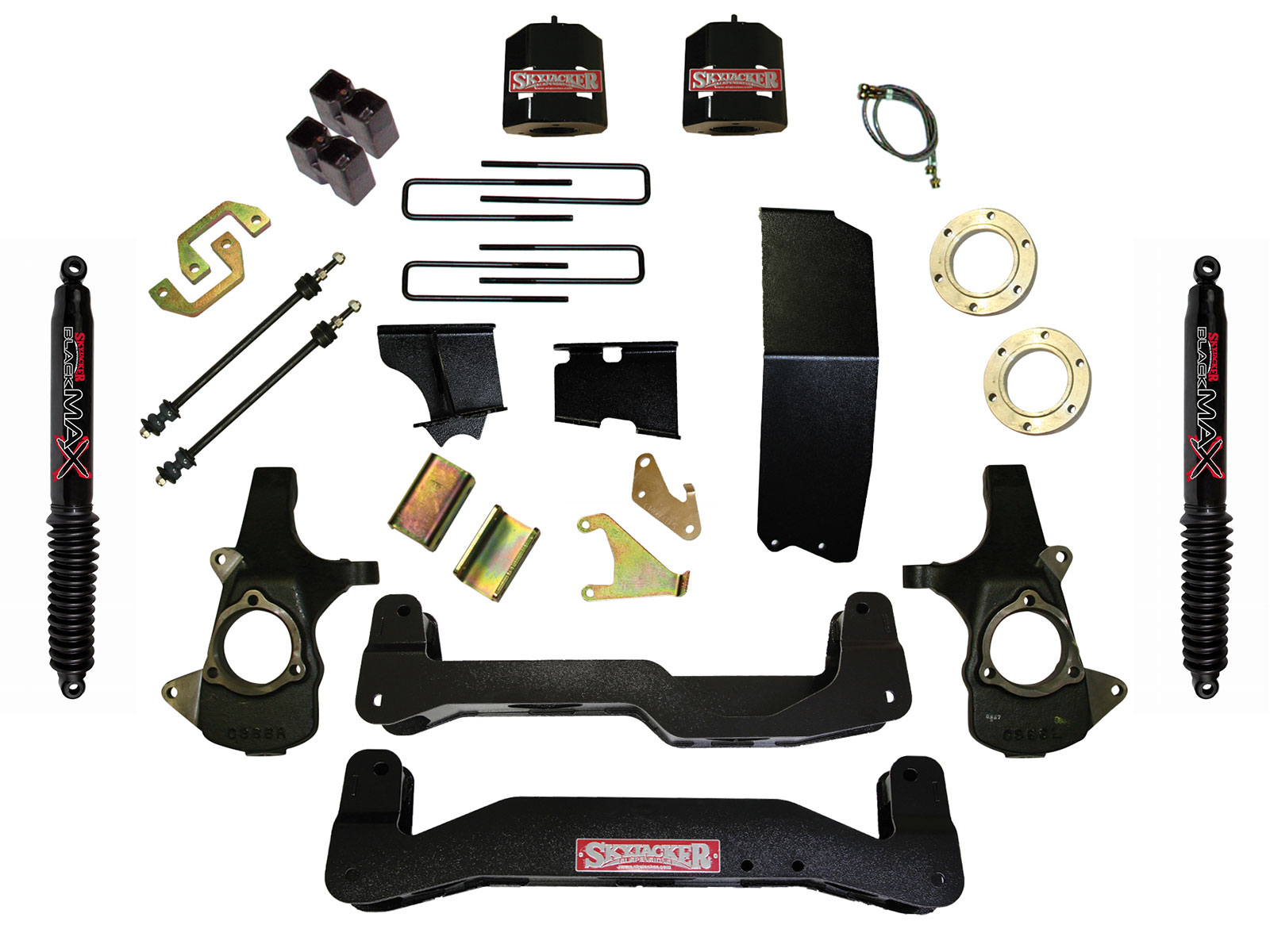 Fits 2014-2019 Chevy Silverado/GMC Sierra 1500 (SKY-C14660APK-B)