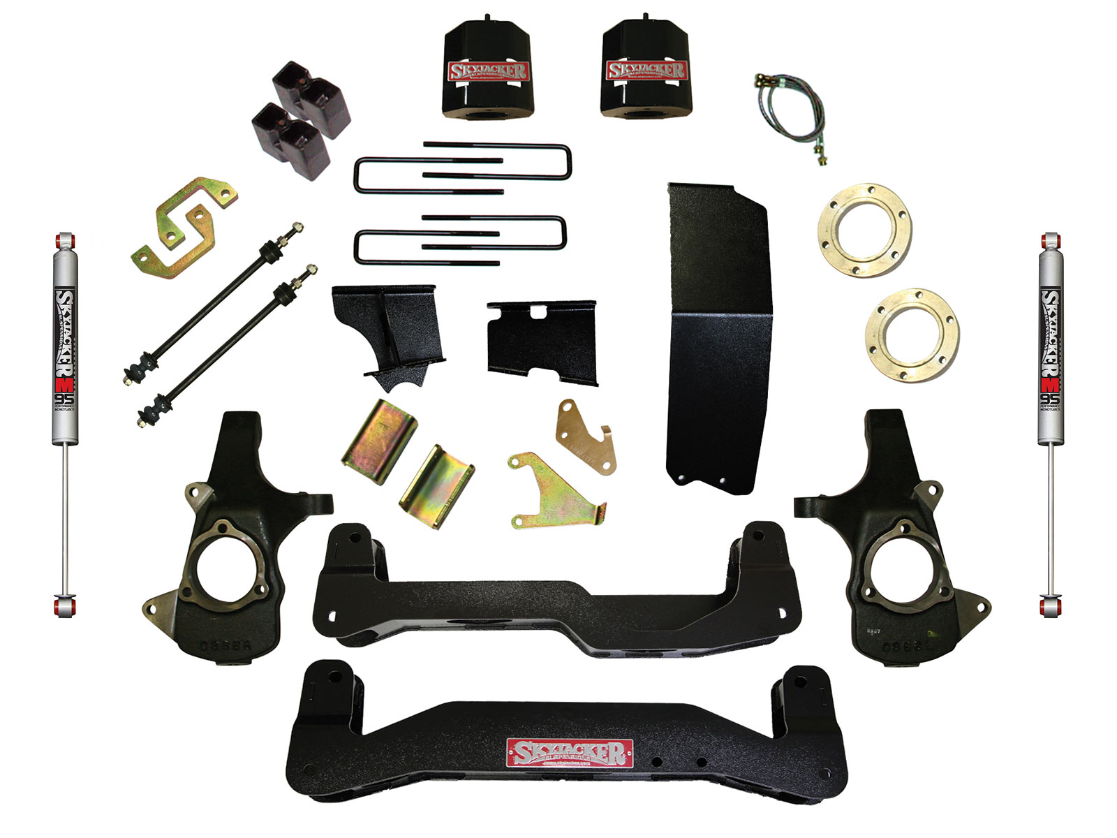 Fits 2014-2019 Chevy Silverado/GMC Sierra 1500 (SKY-C14660APK-M)