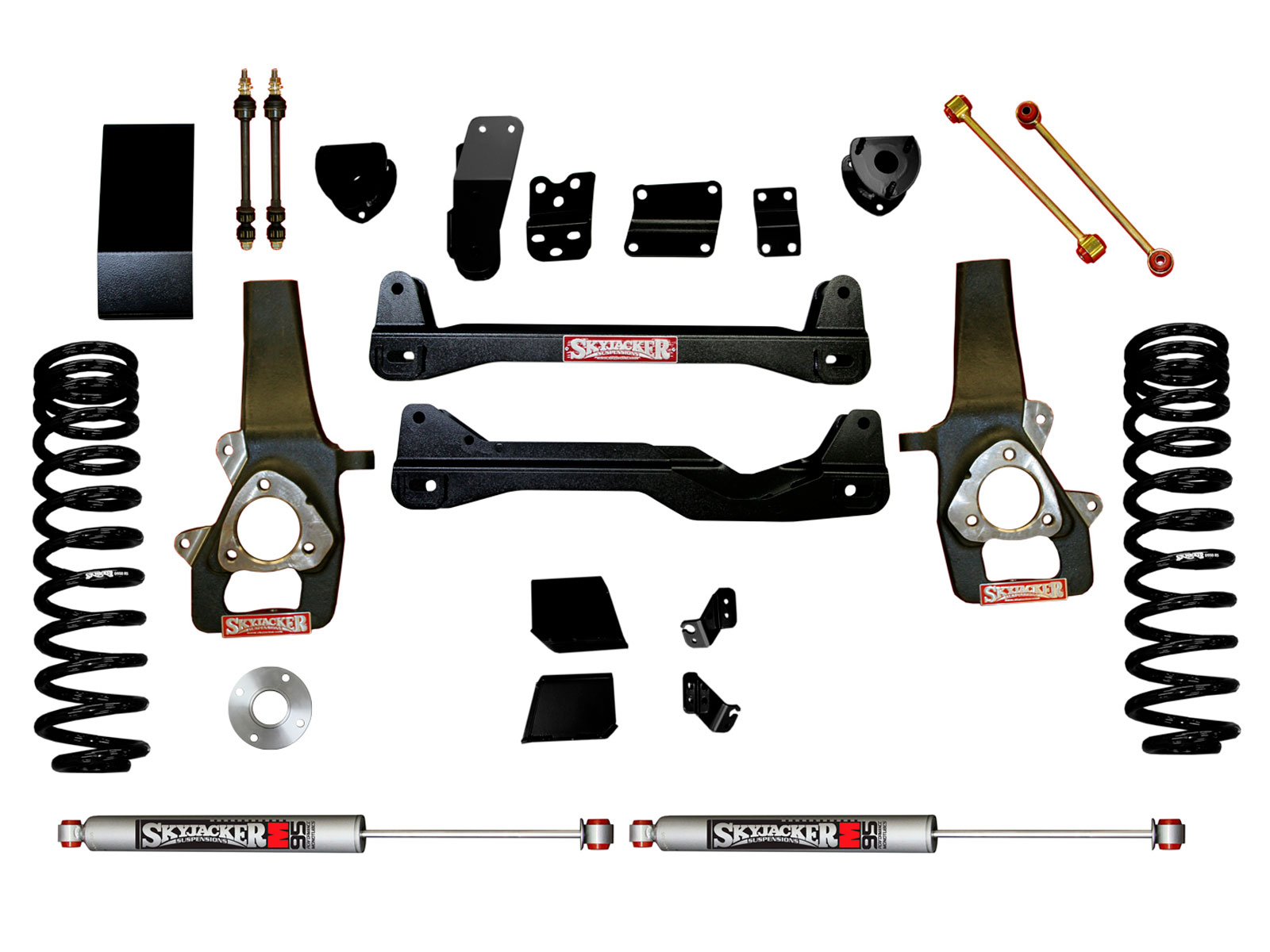 Fits 2012-2018 Ram 1500, 2019-2023 1500 Classic (SKY-D1440SSK-M)