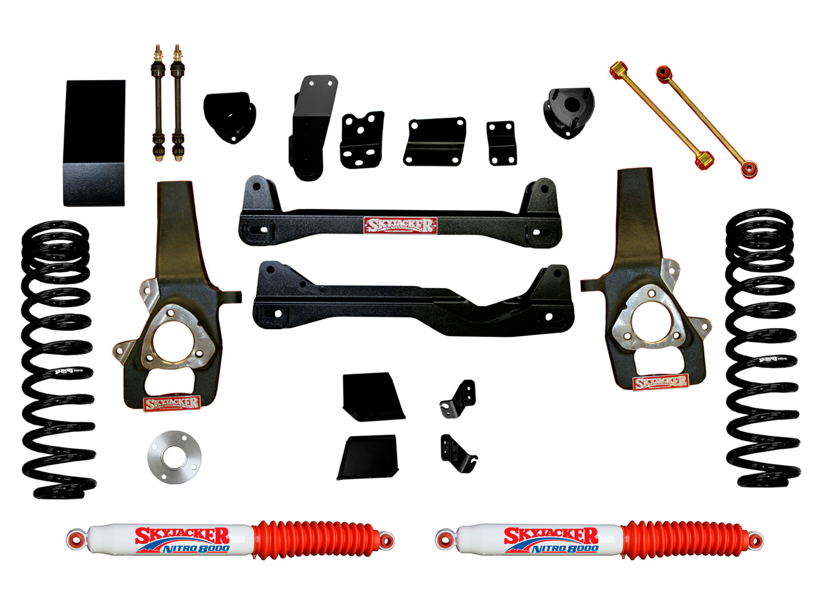 Fits 2012-2018 Ram 1500, 2019-2023 1500 Classic (SKY-D1440SSK-N)