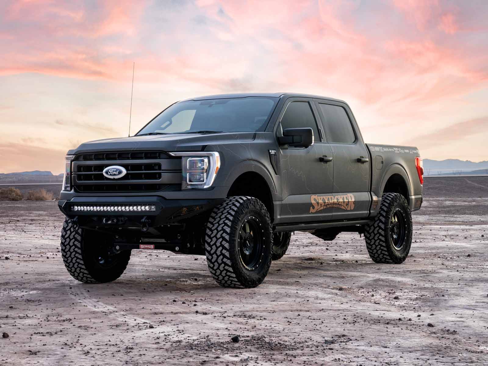 Fits 2021-2025 Ford F150 (SKY-F2160BKB)