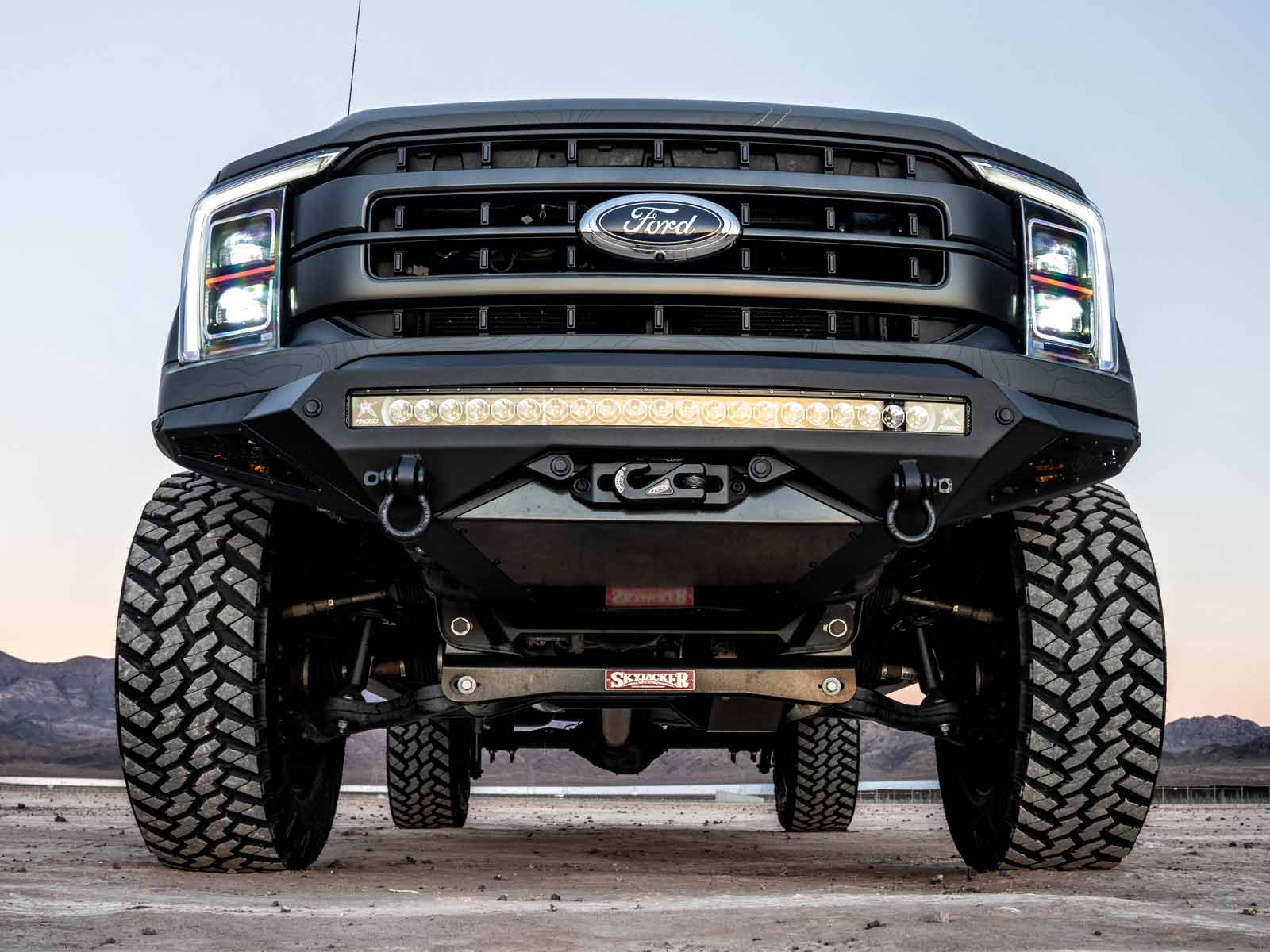 Fits 2021-2025 Ford F150 (SKY-F2160BKB)