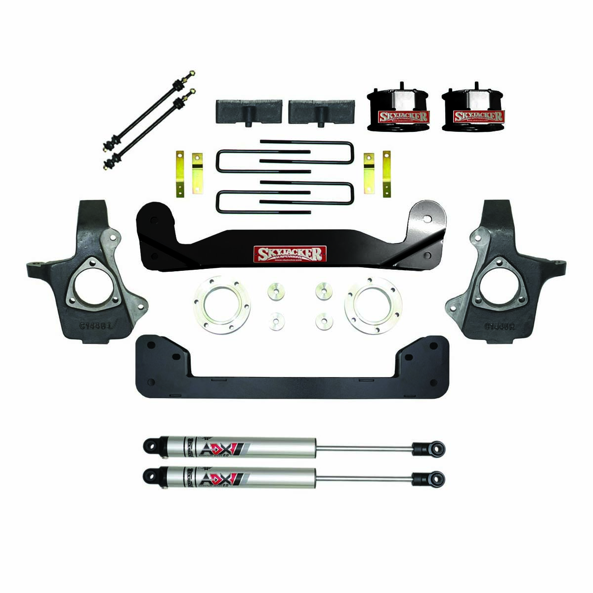 Fits 2014-2018 Chevy Silverado/GMC Sierra 1500 (SKY-C7360PK-XM)