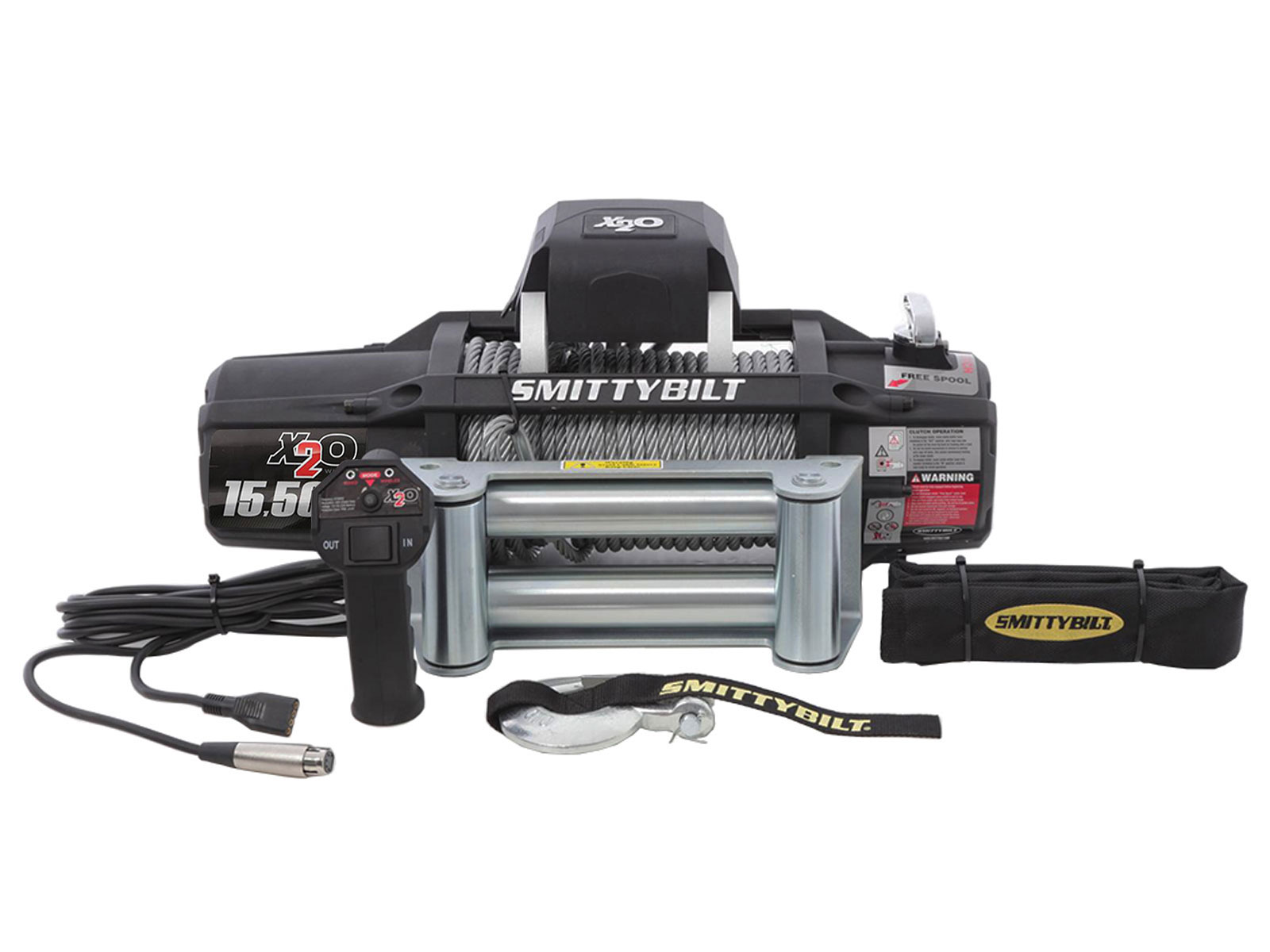 ●●●yyaaaah●●● Smittybilt X2O Gen2 15,500 lb Winch w/ Steel Cable 97515 | RealTruck