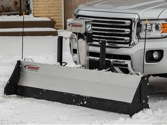 SnowSport HD Electric Winch Snow Plow