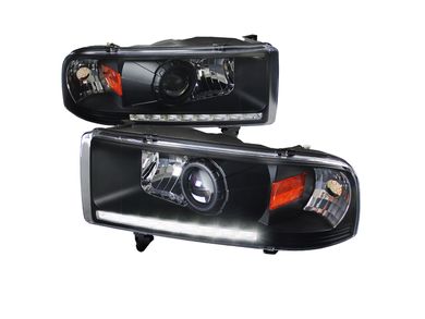 SPEC-D Projector Headlights 2LHP-RAM94JM-RS | RealTruck