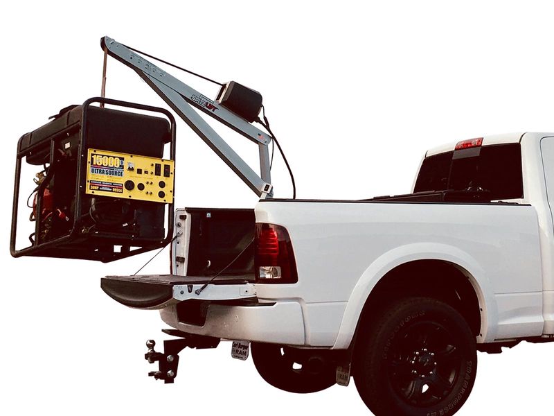 SpitzLift Truck Bed Pedestal Crane RealTruck