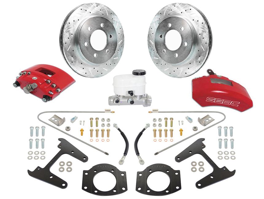 SSBCUSA Disc Brake Conversion Kit A1263RDS RealTruck