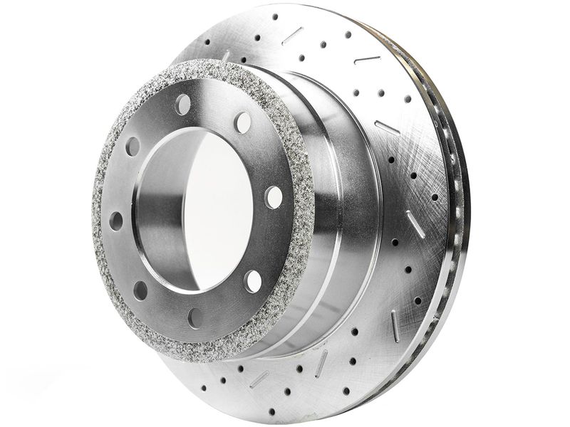 SSBCUSA Dimpled & Slotted Brake Rotors RealTruck
