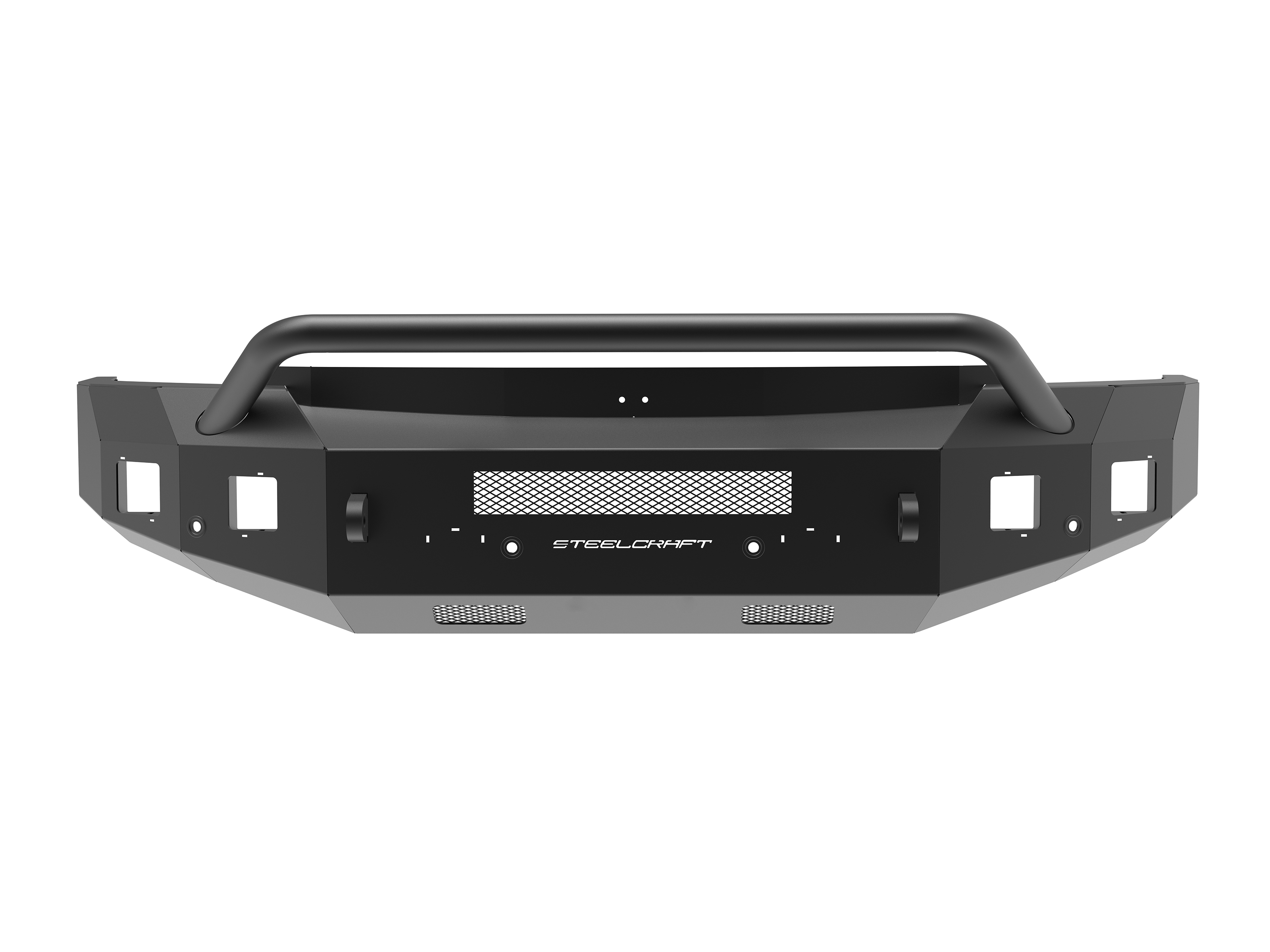Steelcraft Fortis HD Bullnose Front Bumper 71-12260HP | RealTruck