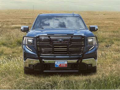Steelcraft Heavy Duty Black Grille Guard - Model 50-0440 For Truck Front End Protection - View #5