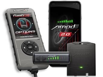 Superchips Flashcal and Amp'D 2.0 Throttle Sensitivity Kit