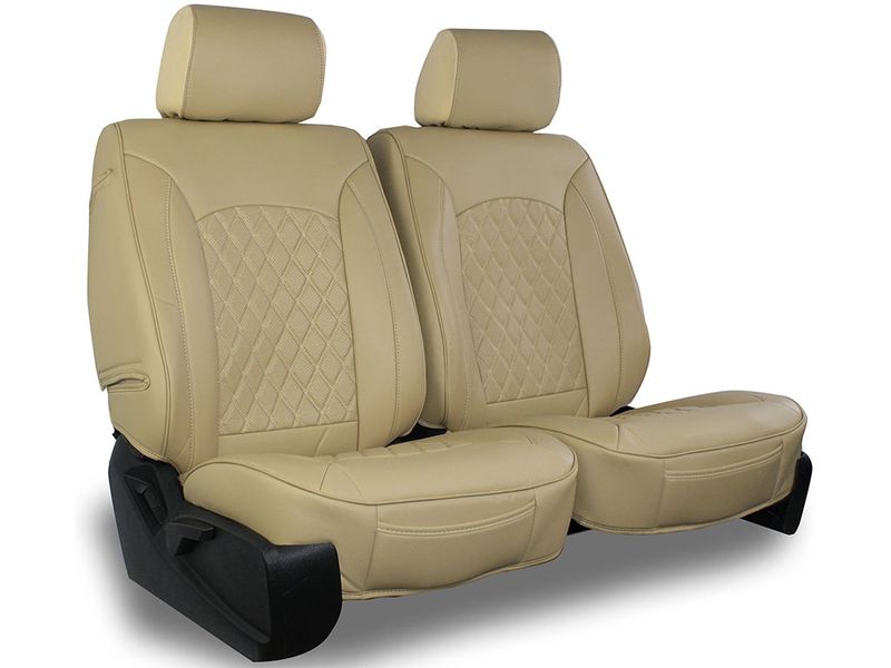 Superlamb SemiCustom Diamond Leatherette Seat Covers SLMCV1997PV01S RealTruck