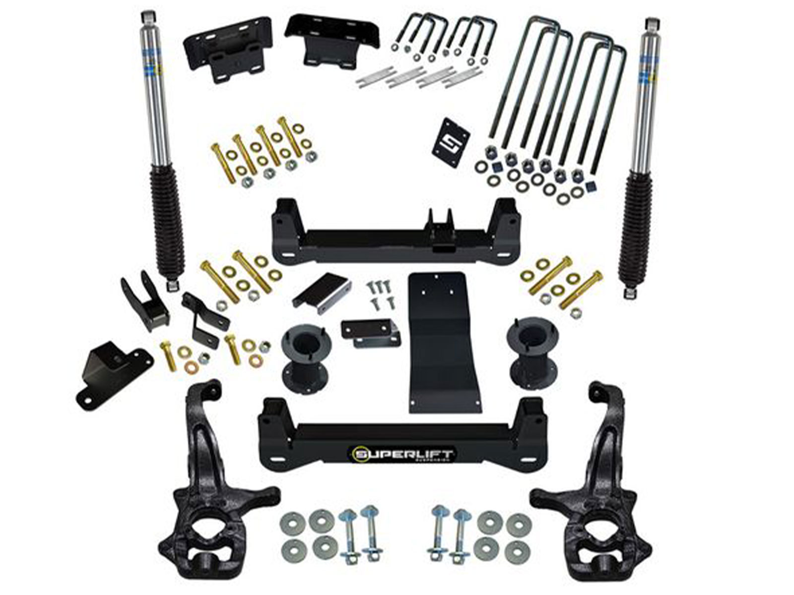 Fits 2019-2024 Chevy Silverado/GMC Sierra 1500 (SUP-K182B)