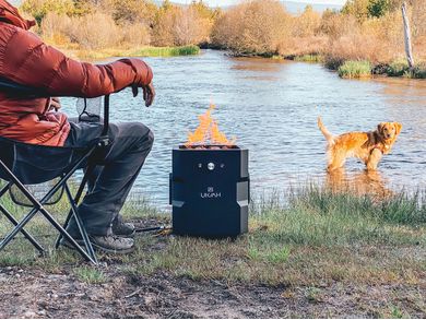 Ukiah Tailgater I Portable Audio Fire Pit TK-1005-T | RealTruck