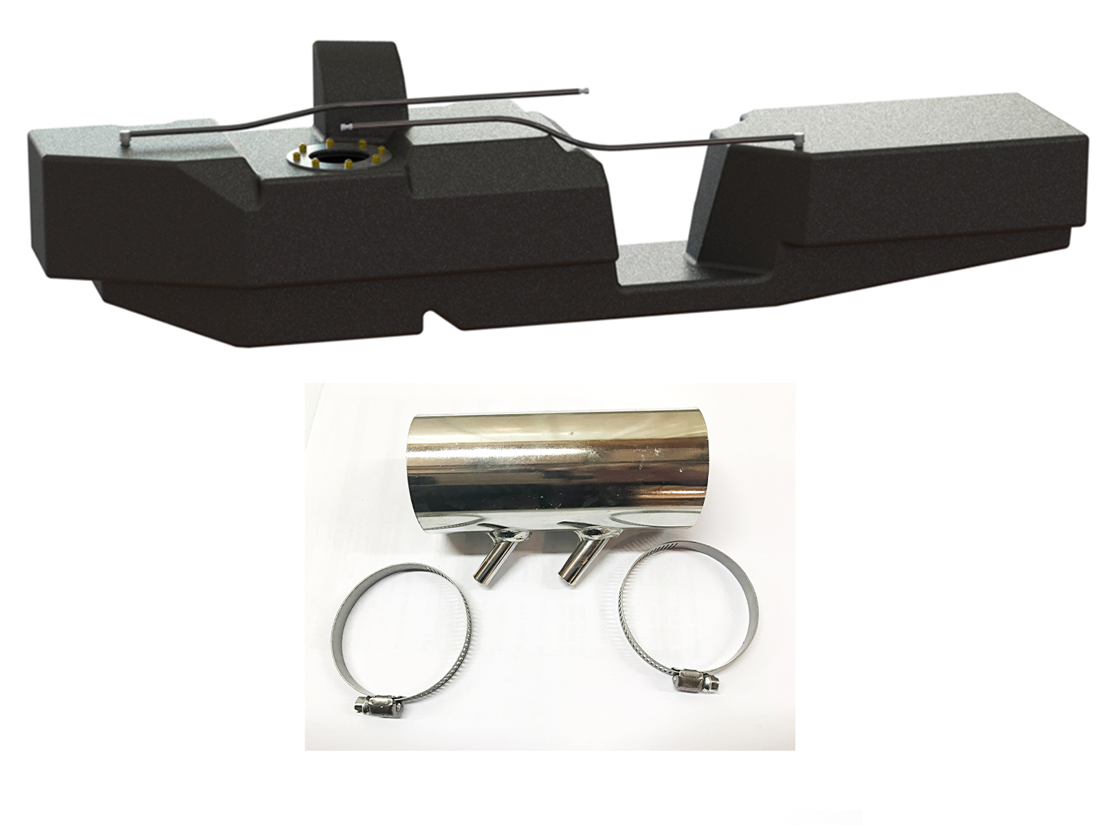 TITAN Mid-Ship Fuel Tank w/ LB7 Adaptor 7010201&TFT-0199003