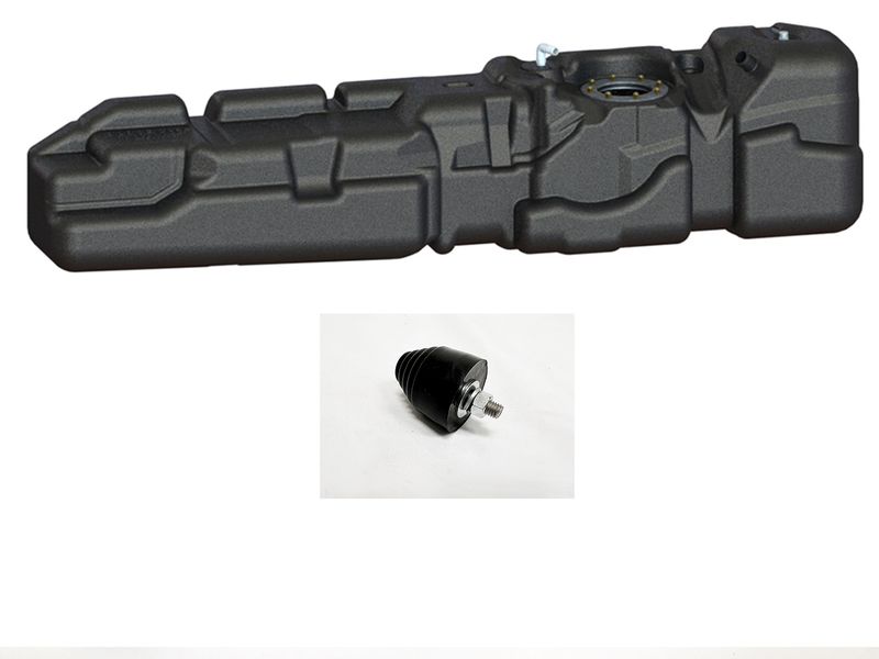 TITAN Mid-Ship Fuel Tank w/ LB7 Adaptor 7030210&TFT-0299001 | RealTruck