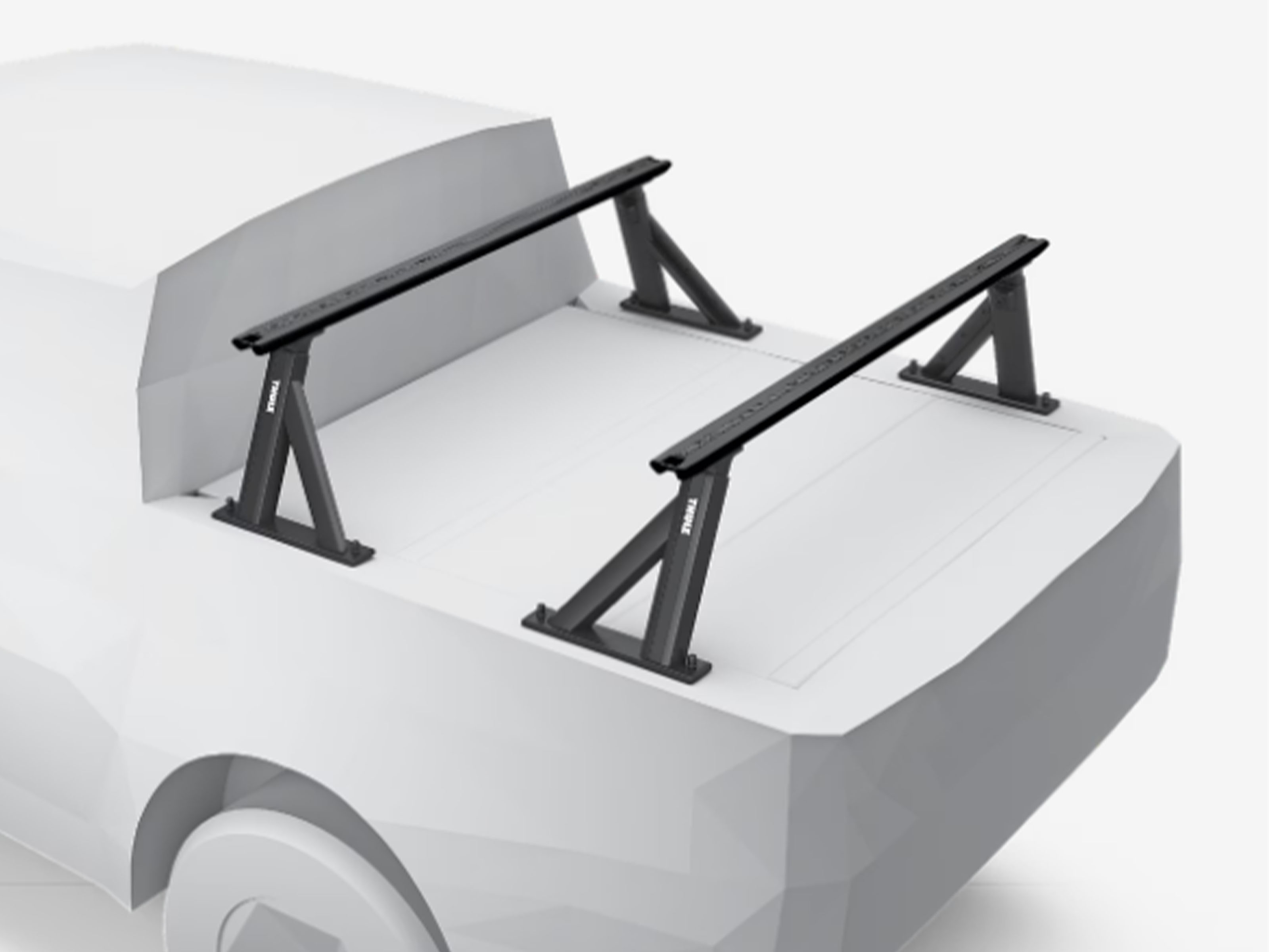 Thule Complete Xscape Truck Rack- Tonneau T- Slot Mount 500060&THU 