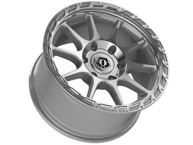 TIS Brushed Silver 563 Wheels | RealTruck