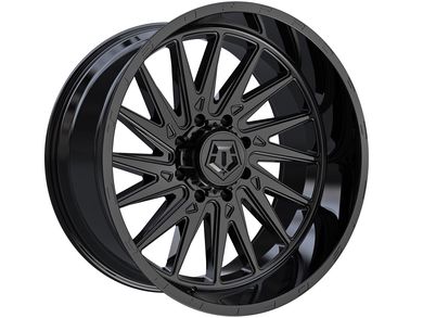 TIS Gloss Black 547 Wheel 547B-2208319 | RealTruck