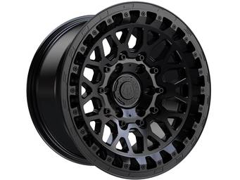 TIS Matte Black 555 Wheels