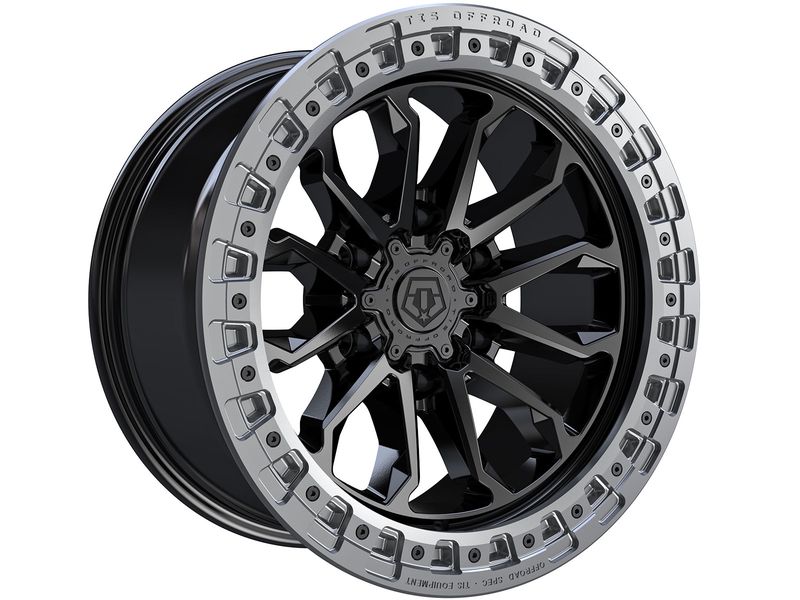 その他 tishi TIS Matte Black & Grey 556 Wheels | RealTruck