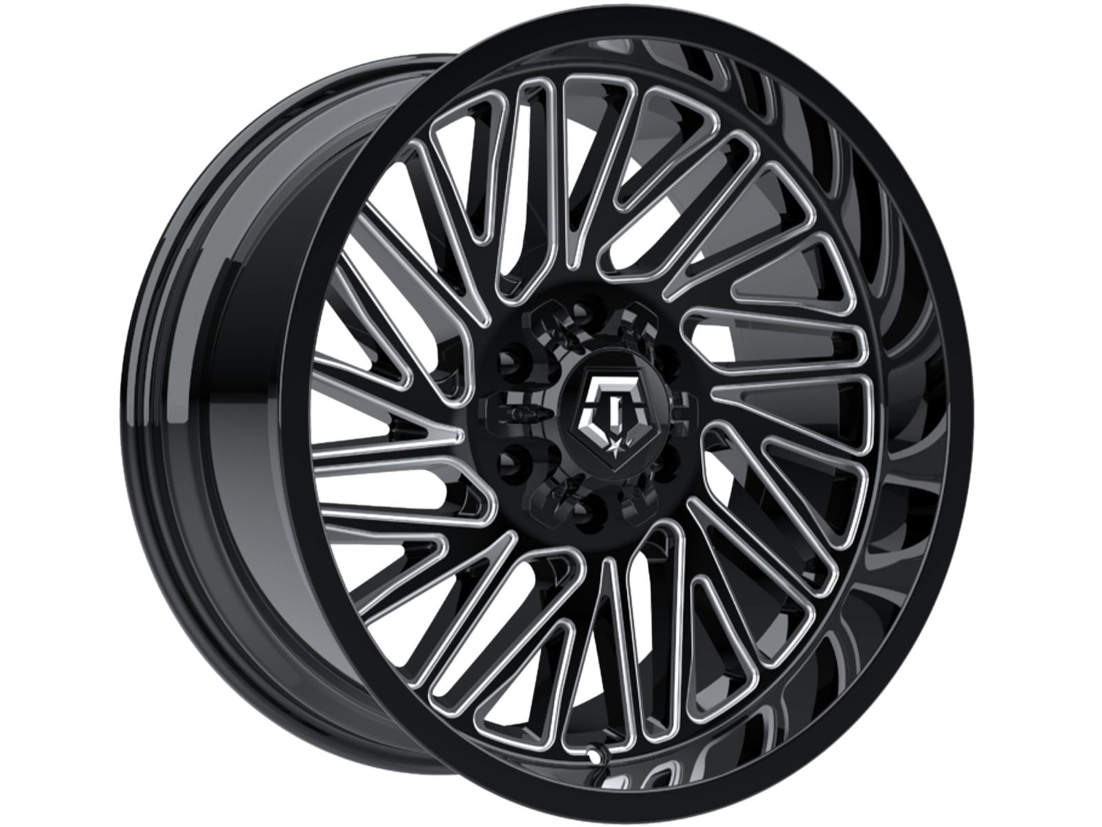 MAYHEMIC TRUTH blackl ブラックメタル TIS Milled Gloss Black 553 Wheel 553BM-2098718 | RealTruck