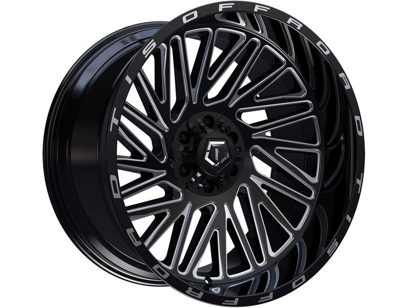 553 ホイール② TIS Milled Gloss Black 553 Wheel 553BM-2106819 | RealTruck