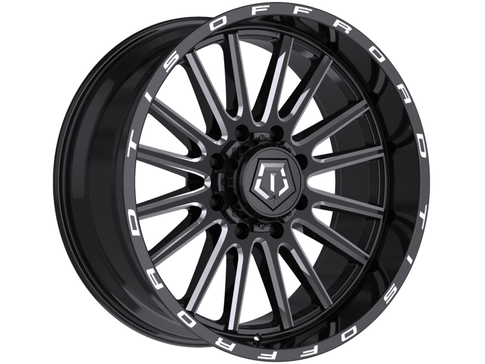 TIS Milled Gloss Black 567 Wheel 567BM-2098718 | RealTruck