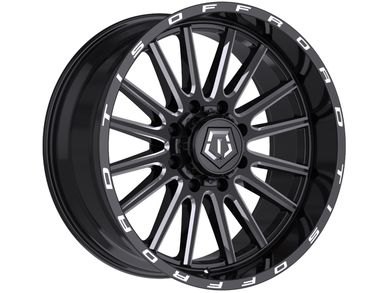 TIS Milled Gloss Black 567 Wheel 567BM-2206819 | RealTruck