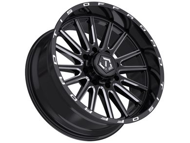 TIS Milled Gloss Black 567 Wheel 567BM-2206819 | RealTruck