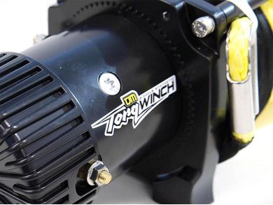 TJM Torq 12000 LB Winch with Black Synthetic Rope