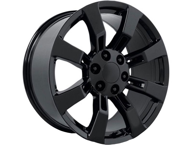 Topline Matte Black V1173 Wheels | RealTruck