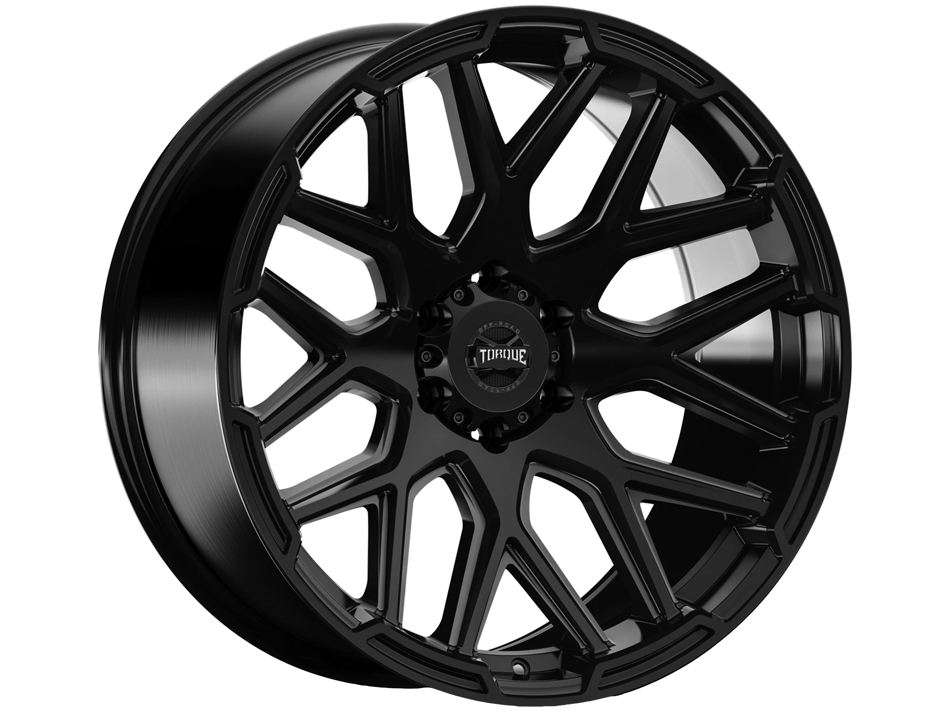 Torque Matte Black Elite Wheel TW409C-22118713-25 | RealTruck