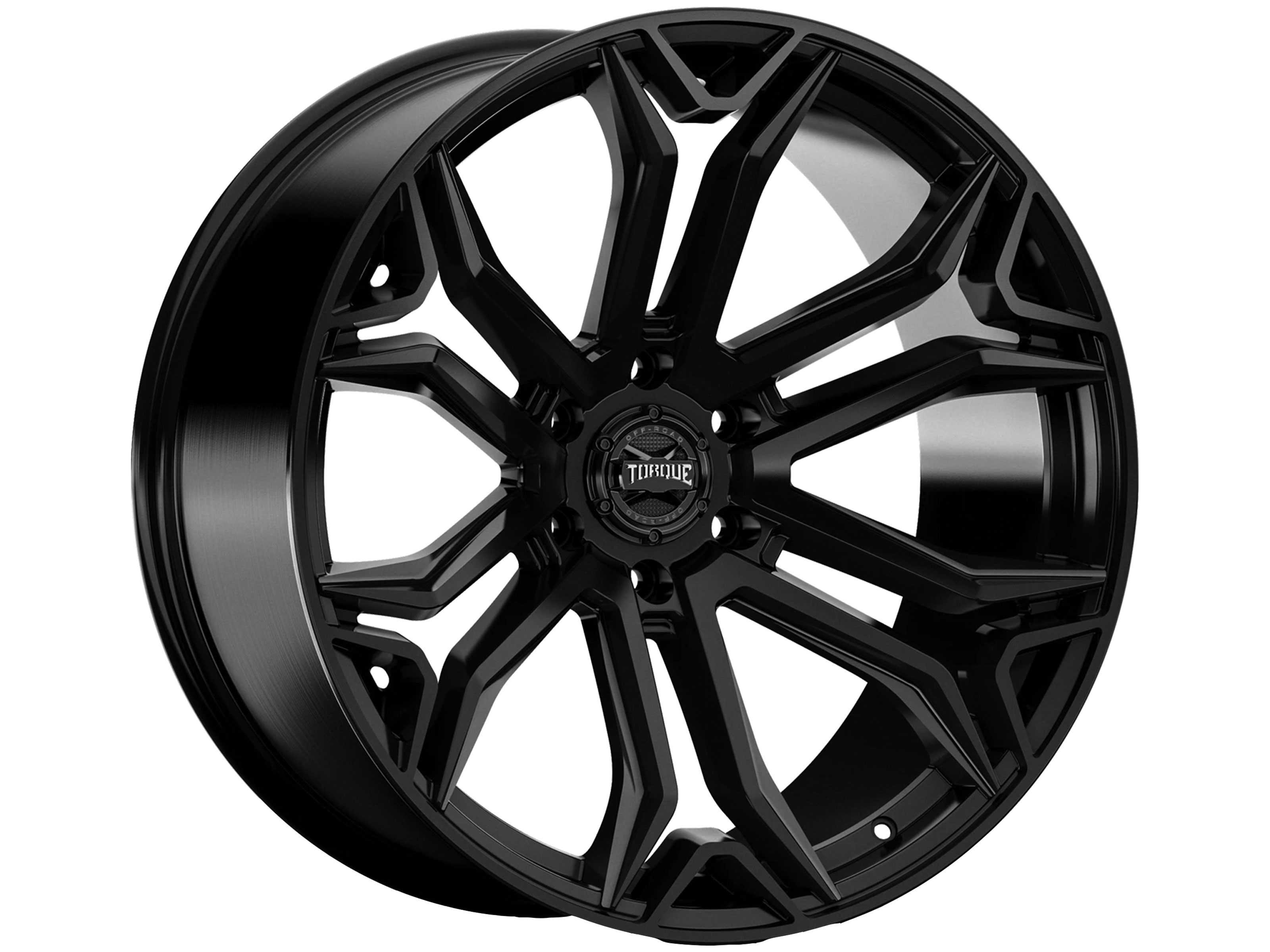 Torque Matte Black Recluse Wheel TW436C-22103604-18 | RealTruck