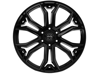 Torque Matte Black Recluse Wheel TW436C-22103604-18 | RealTruck
