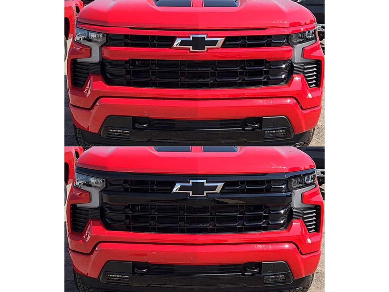 Fits 2022-2024 Chevy Silverado 1500 (TRM-ABS6804BLK)