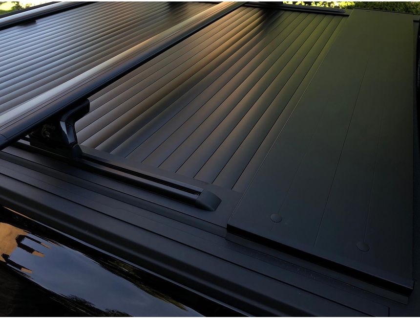 Truck Covers USA American Roll Matte Black Tonneau CR543MT&TCUAX500/