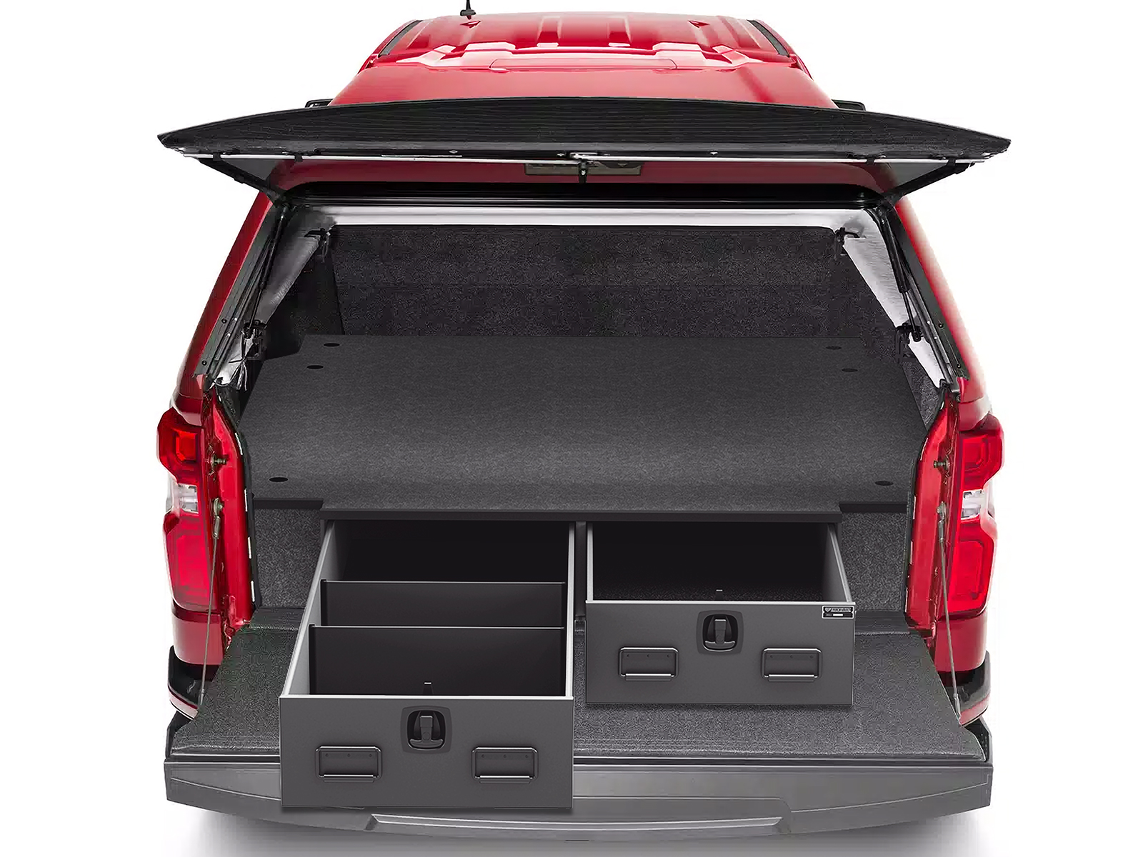 Fits 2019 Chevy Silverado/GMC Sierra 1500, 5'8" Bed (TRV-23720-T-CHSILU2-19S-PC-ARE)