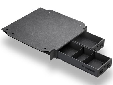 TruckVault Covered Bed Line Storage System 23720-T-FDFSEU2-04S-PC