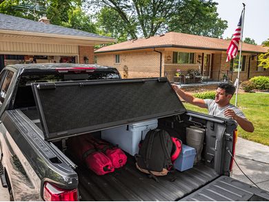 UnderCover Select Hard Folding Tonneau Cover SL54020 | RealTruck