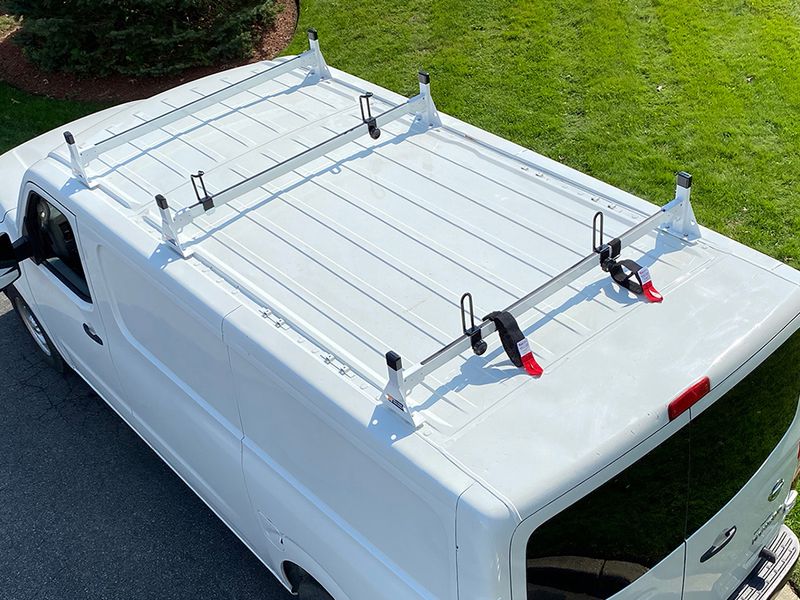 Van Rack End Vantech H1 Van Rack H1313W | RealTruck