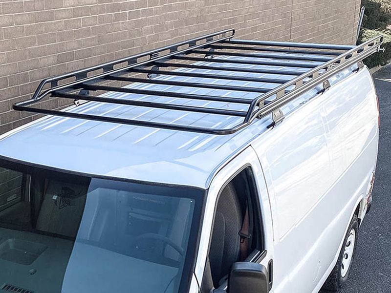 Vantech H2.1 Aluminum Rack System H2004EB03B | RealTruck