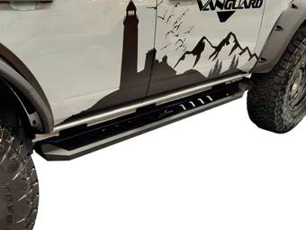 Vanguard Off Road Endurance Running Boards Vgssb 2371Bk 01