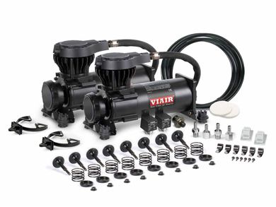 【新品】VIAIR 444C BLACK DUAL PACK 2機1SET Amazon.com: VIAIR 444C Dual Air Compressor for Air Suspension (2