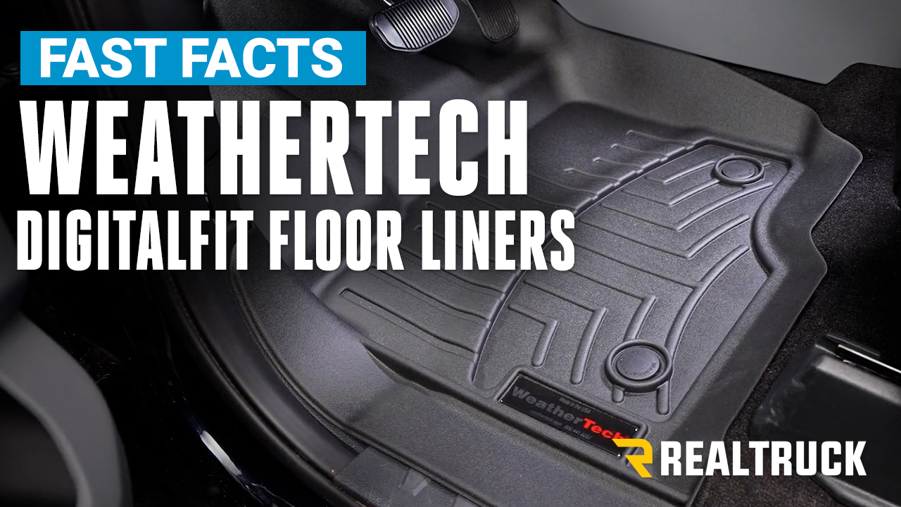 WeatherTech DigitialFit Floor Liners Fast Facts