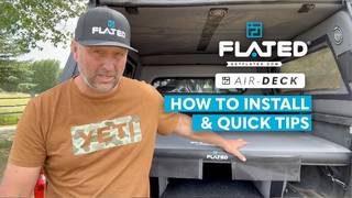 How to install the FLATED Air-Deck.