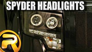 How to Install Spyder Projector Halo Replacement Headlights on a 2012 Ford F150 Platinum