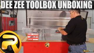 Dee Zee Red Label Single Lid Crossover Tool Boxes Unboxing