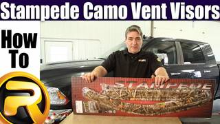 How To Install Stampede Camo Vent Visors